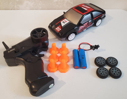 AE86 Black/Red PhantomRC Drifter